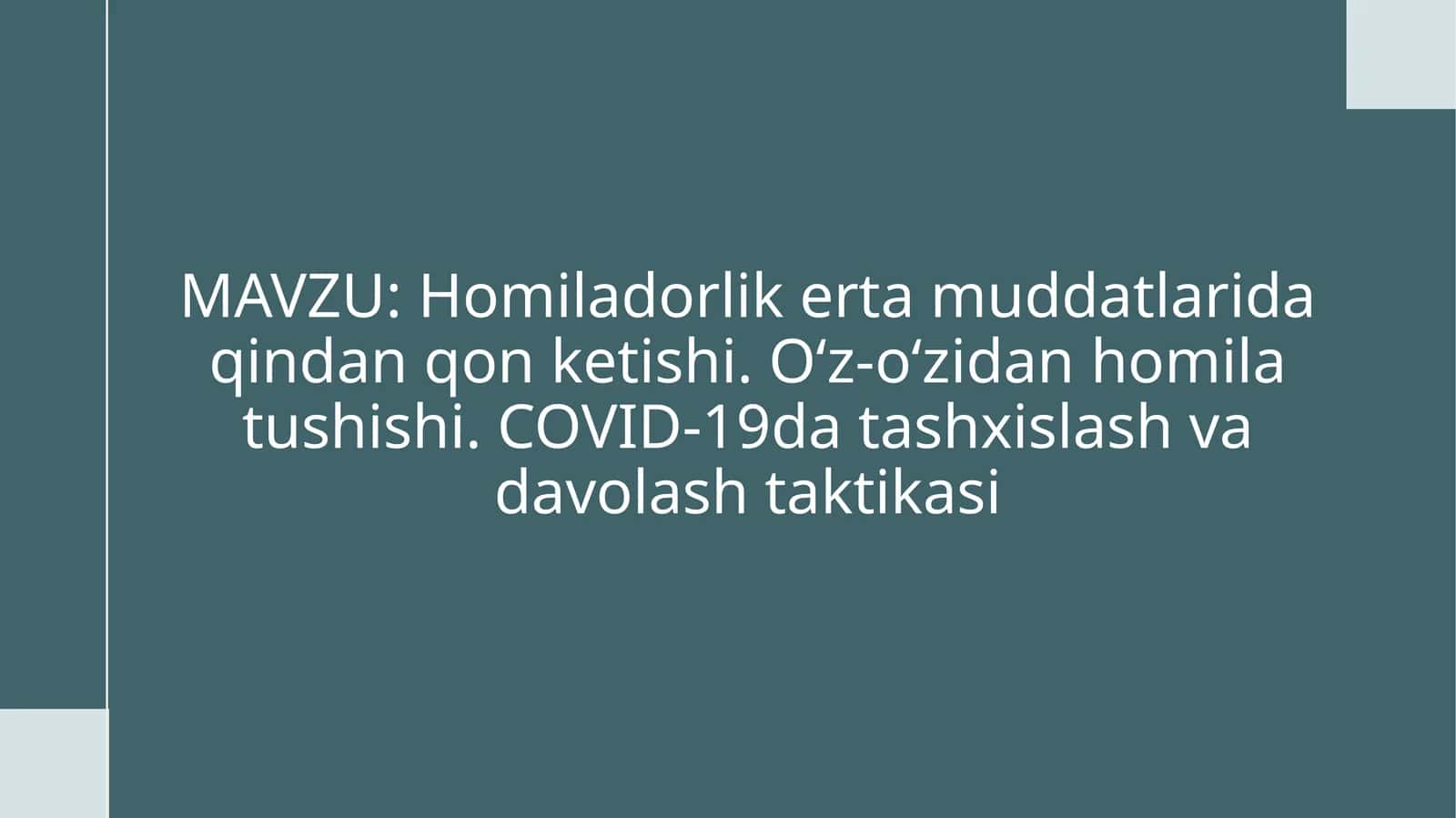 Homiladorlik ertamuddati