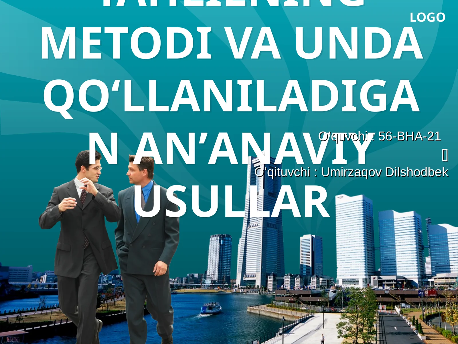 IQTISODIY TAHLILNING METODI VA UNDA QOʻLLANILADIGAN ANʼANAVIY USULLAR