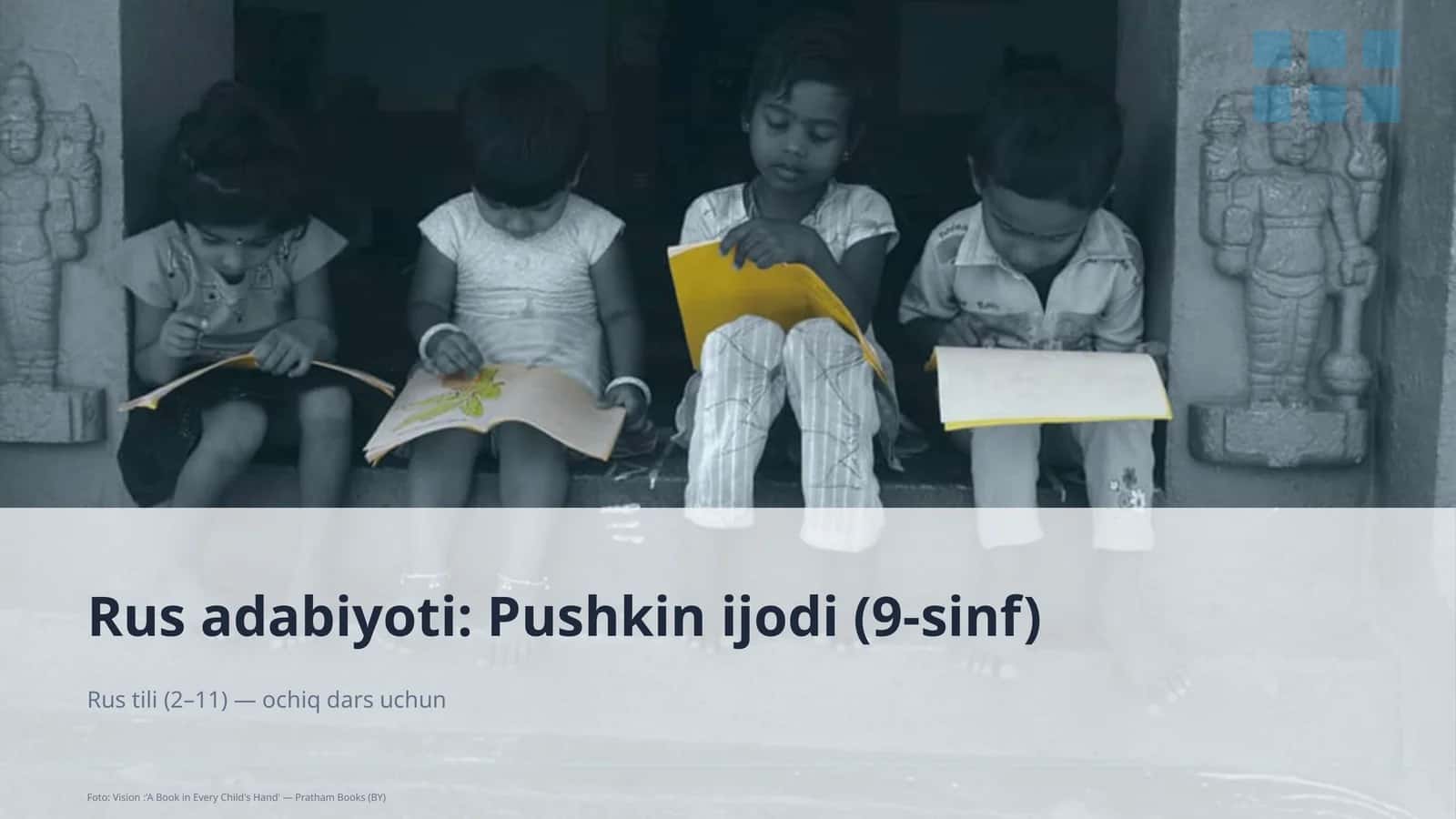 Rus adabiyoti: Pushkin ijodi (9-sinf)