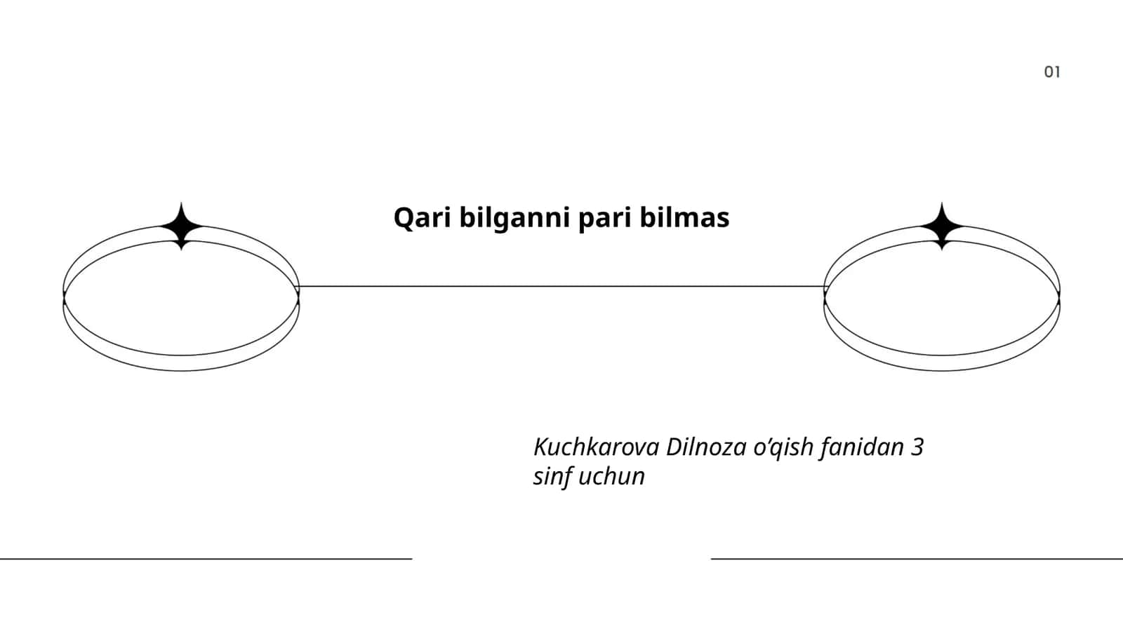Kuchkarova Dilnoza o’qish fanidan 3 sinf uchun