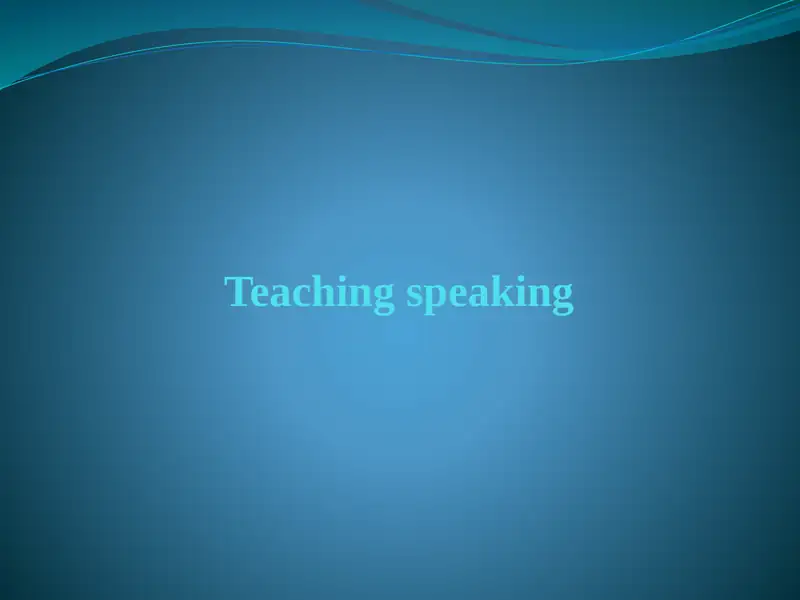 Listening Skills Development