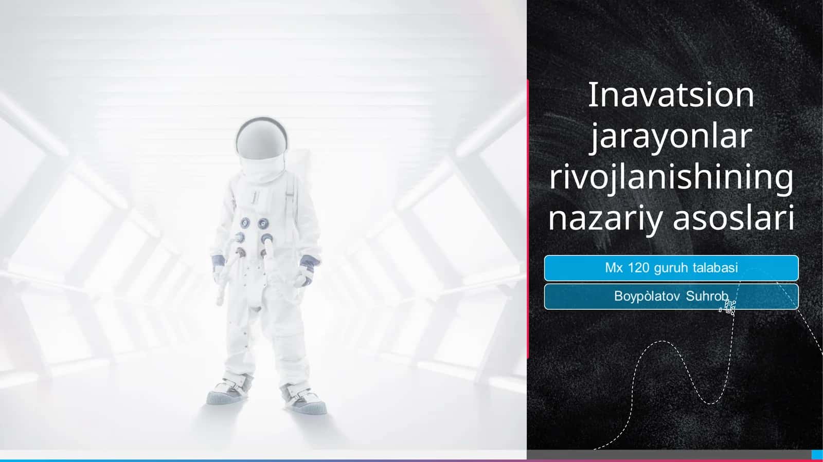 Inavatsion jarayonlar rivojlanishining nazariy asoslari
