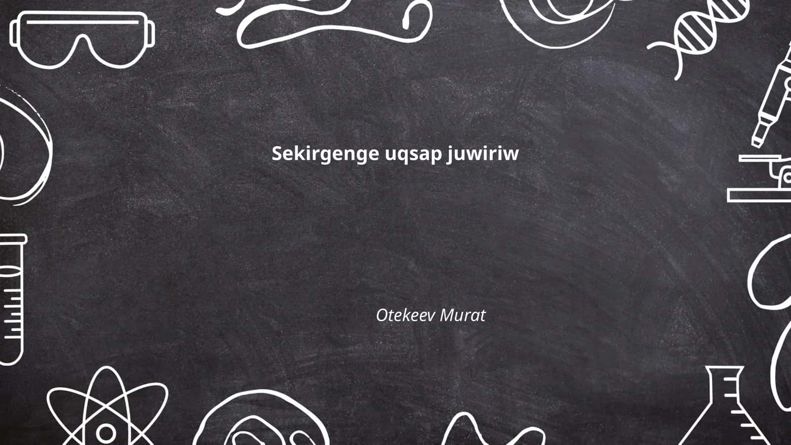 Sekirgenge raqs san'ati