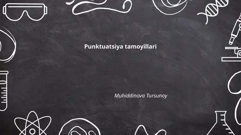 Punktuatsiya tamoyillari