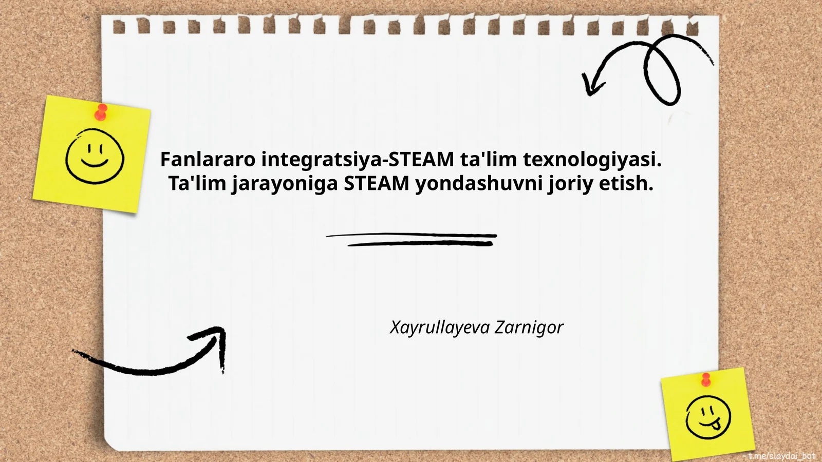 STEAM-ta'lim texnologiyasi