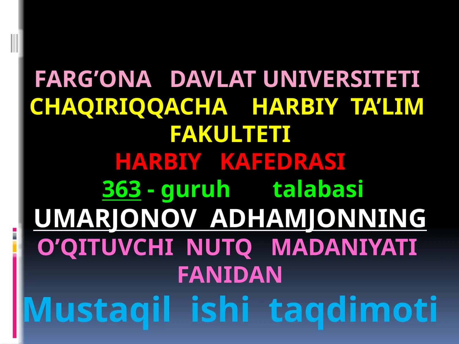 NUTQNING KOMMUNIKATIV SIFATLARI