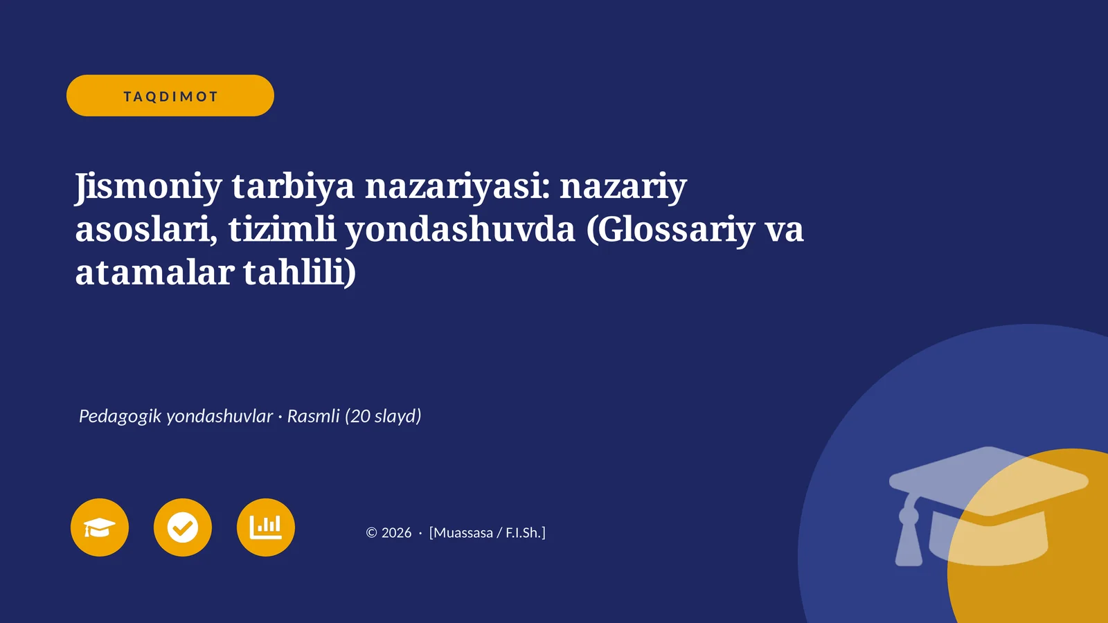 Jismoniy tarbiya nazariyasi: nazariy asoslari, tizimli yondashuvda (Glossariy va atamalar tahlili)