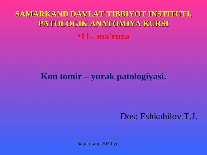 TOMIR KASALLIKLARI-ATEROSKLEROZ