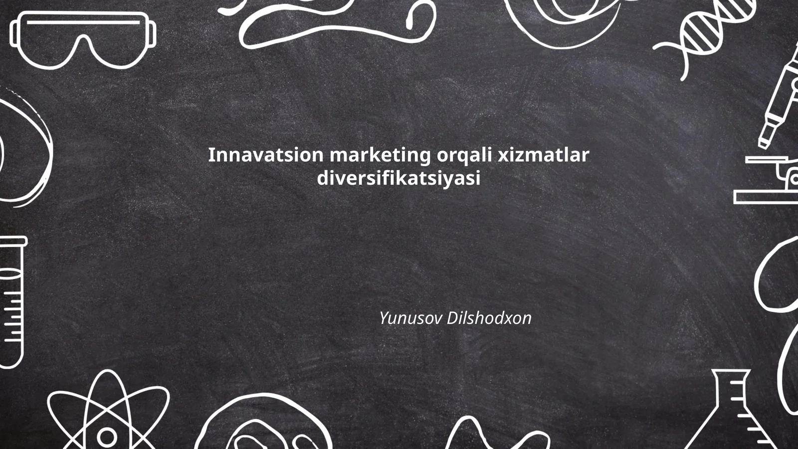 Innavatsion marketing orqali xizmatlar diversifikatsiyasi