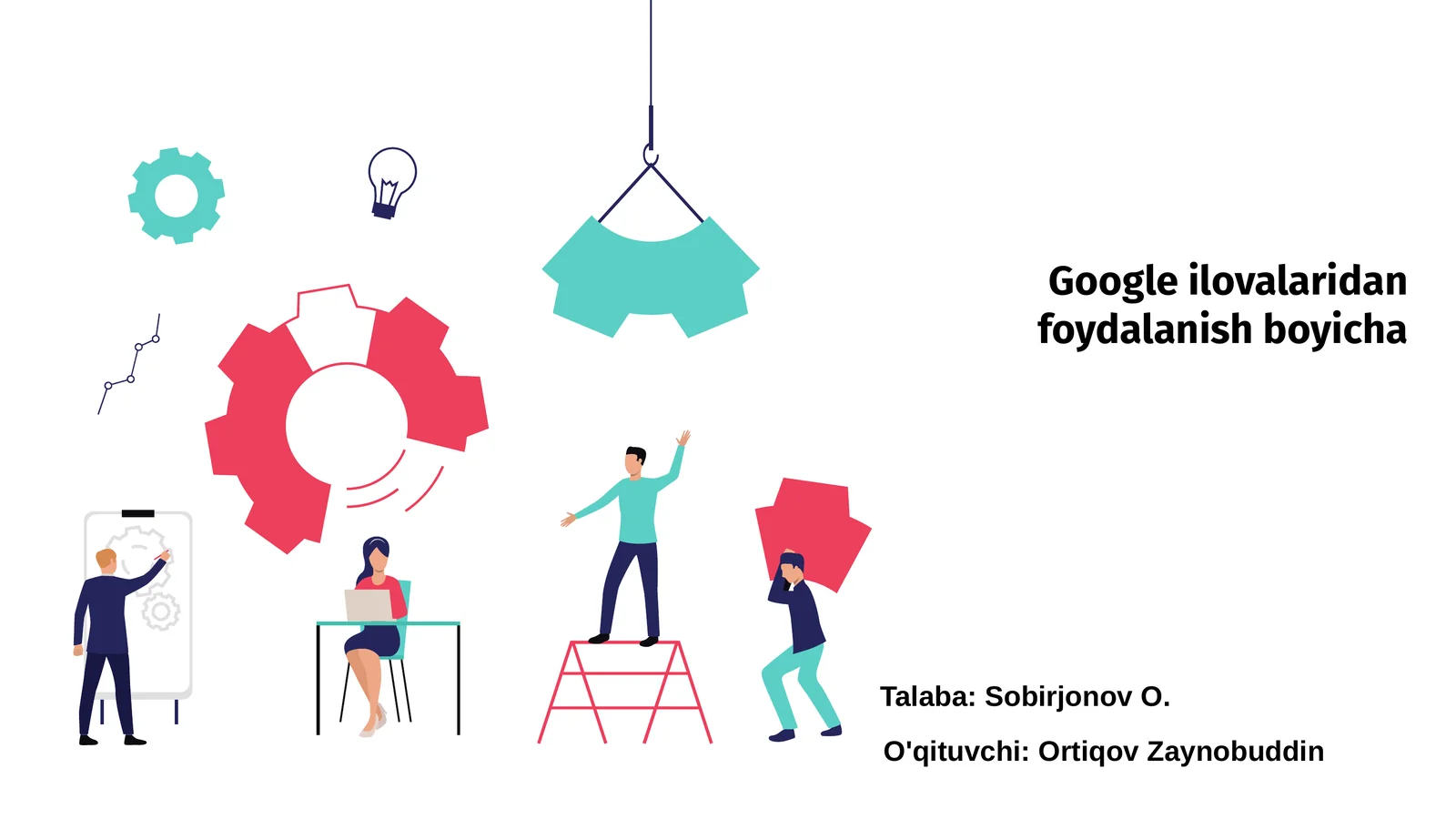 Google ilovalaridan foydalanish boyicha