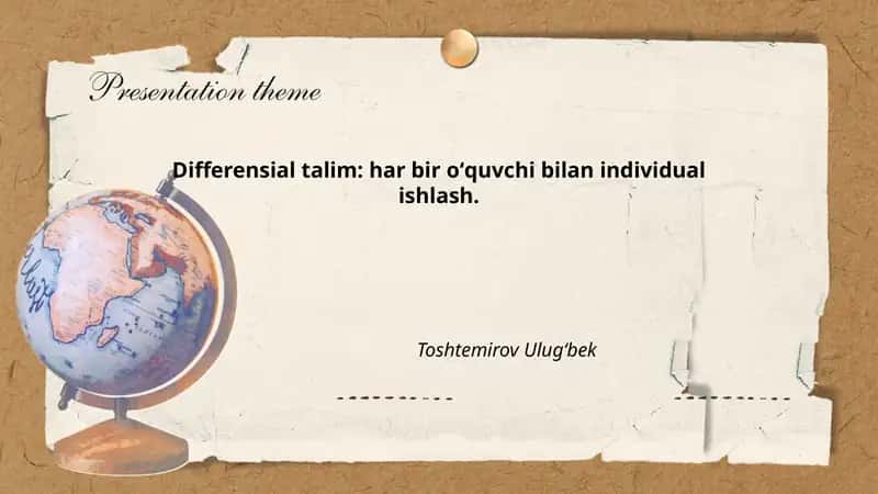 Differensial talim