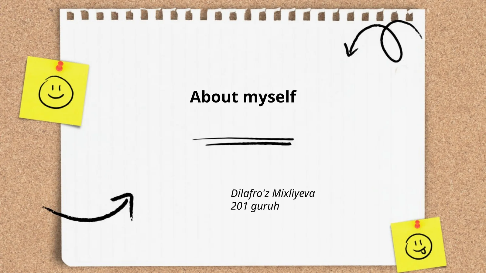 About myself