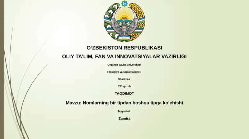 O'zgaruvchilarni turlarga o'tkazish: Asoslar va tushunchalar