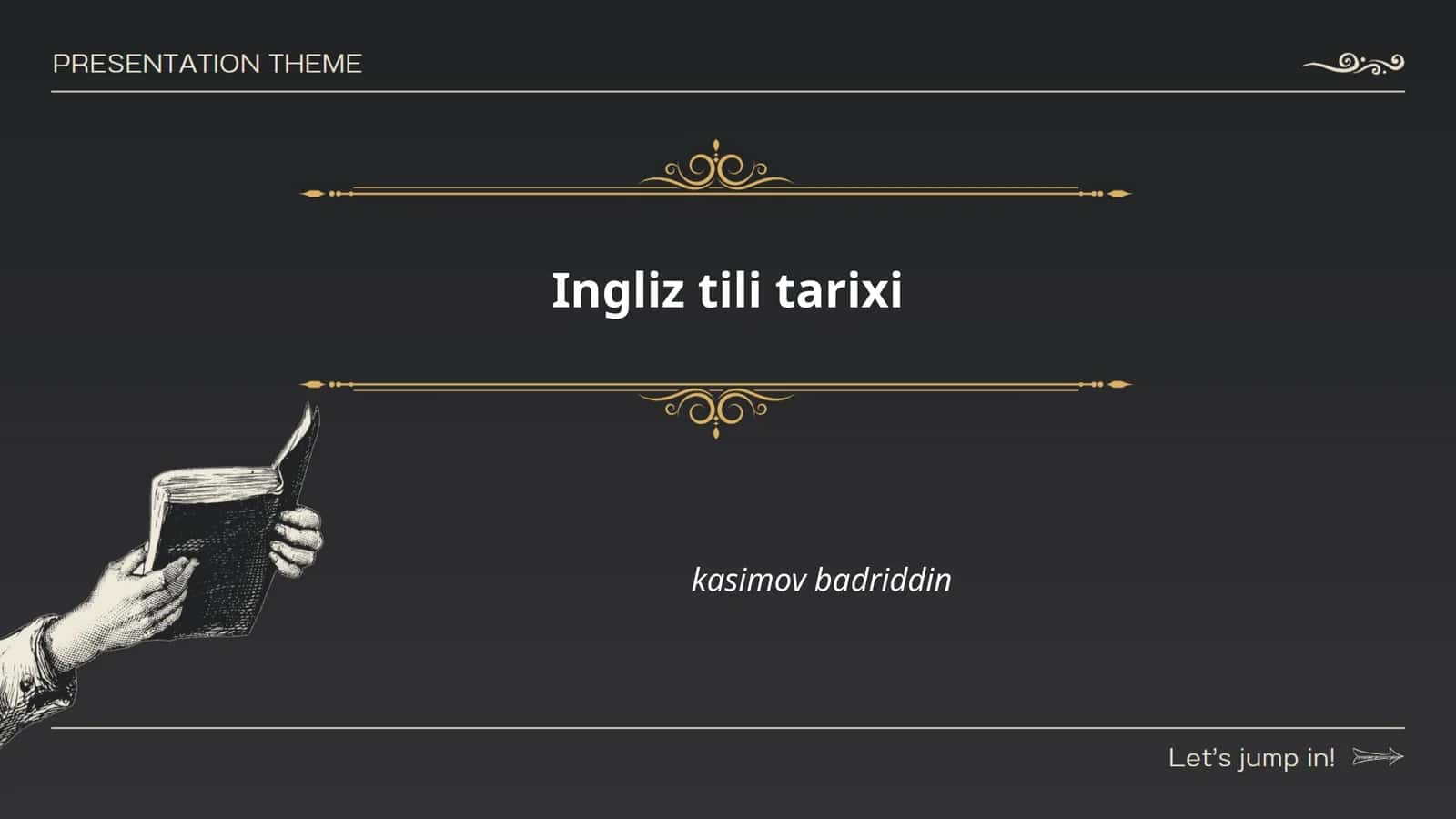 Ingliz tili tarixi