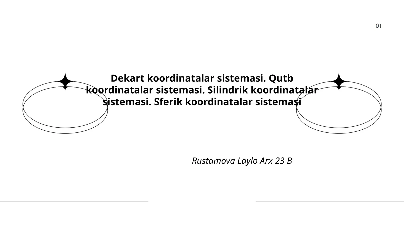 Dekart koordinatalar sistemasi