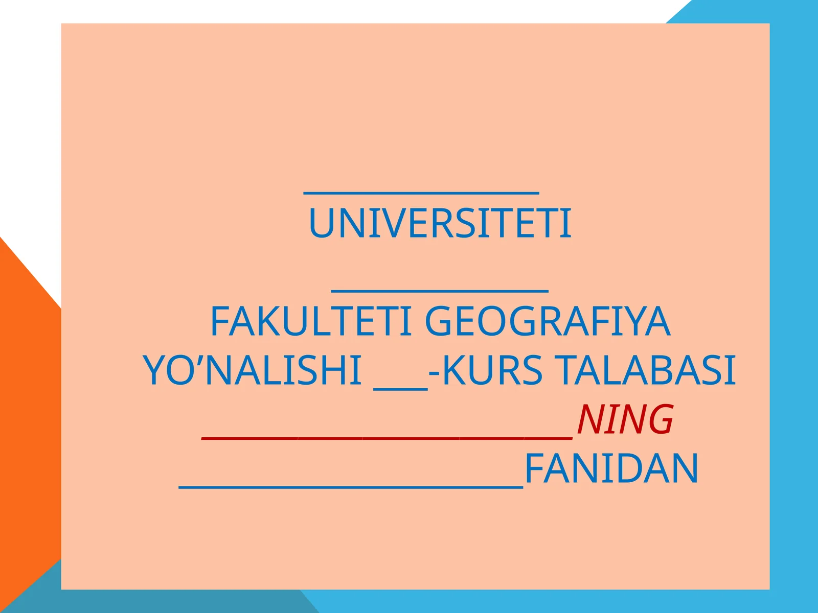 Dunyookeani,uningqismlarivaokeantubirelyefi