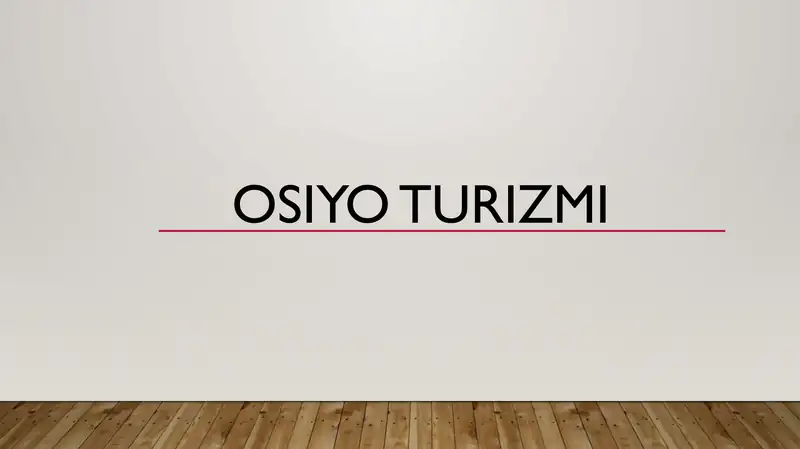 Osiyo turizmi