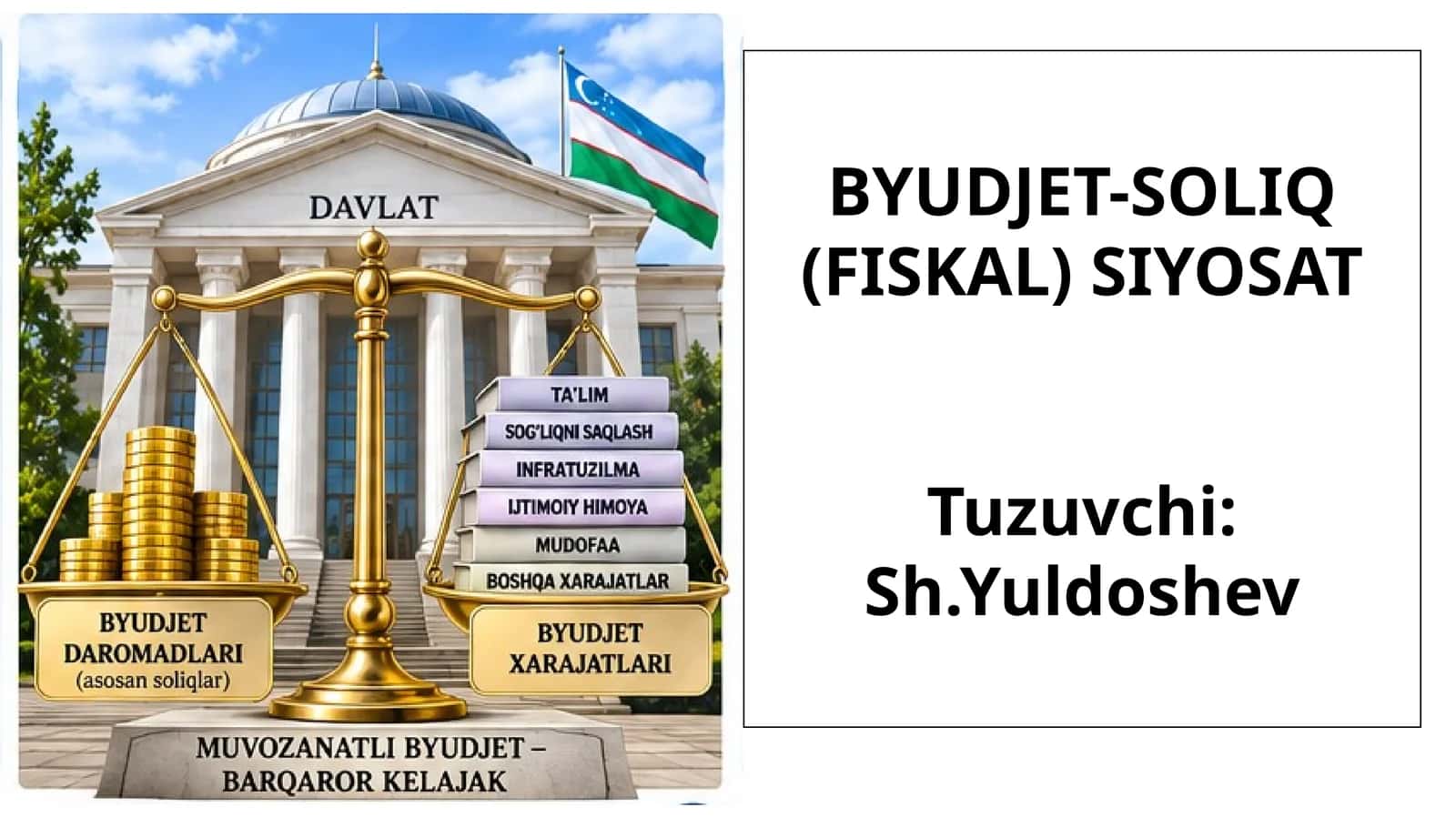 BYUDJET-SOLIQ (FISKAL) SIYOSAT