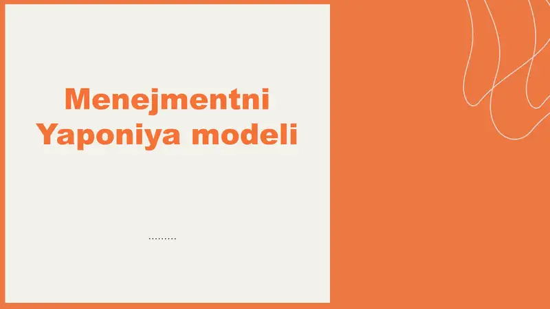 Yaponiya modeli