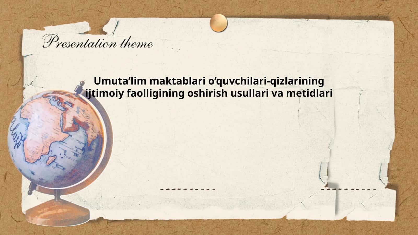 Umuta’lim maktablari o’quvchilari-qizlarining ijtimoiy faolligining oshirish usullari va metidlari