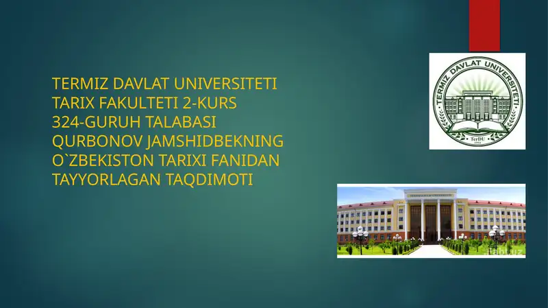 XIVA XONLIGINING TASHKIL TOPISHI VA SIYOSIY HAYOTI