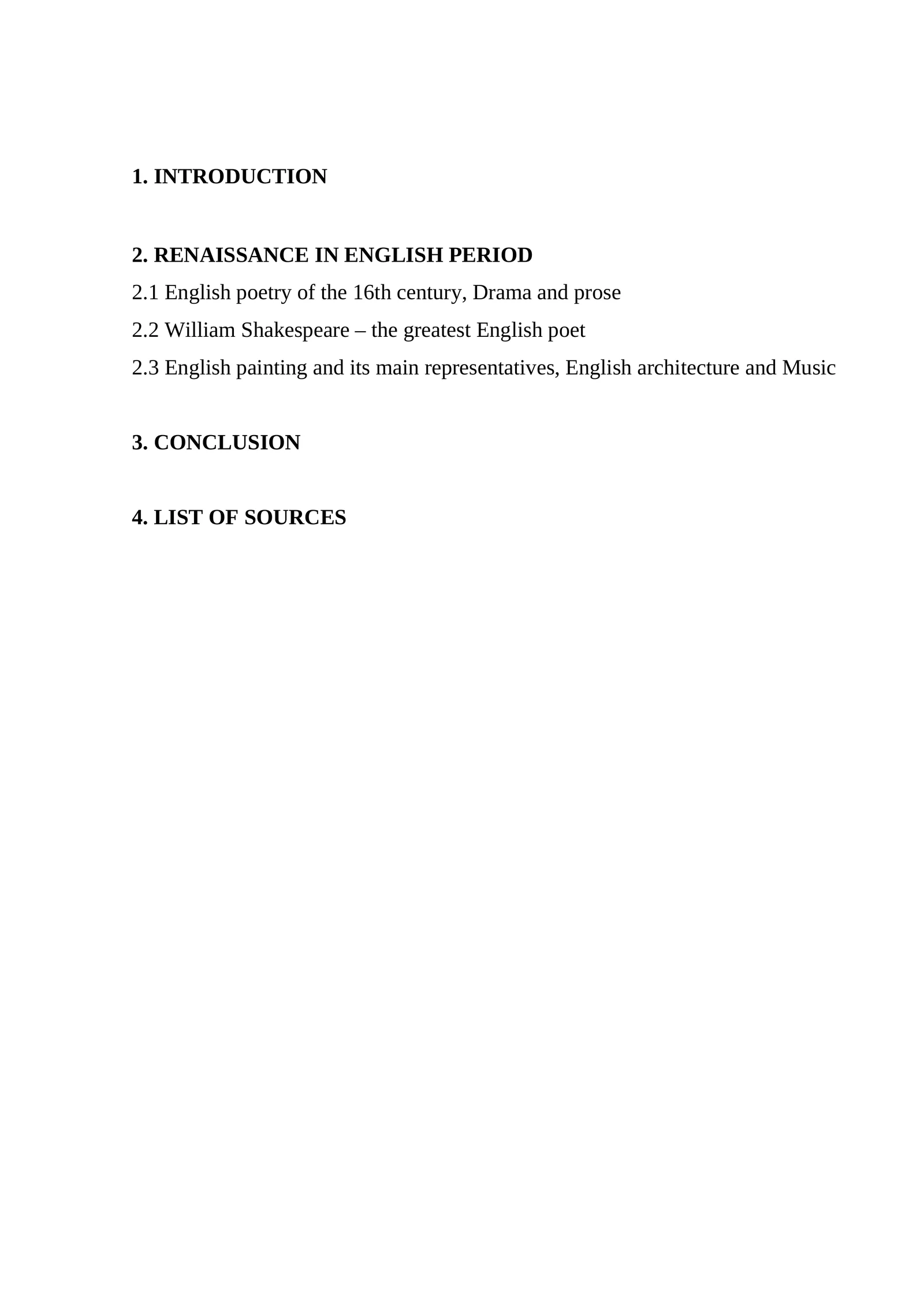 English Renaissance Literature and Poetry Analysis