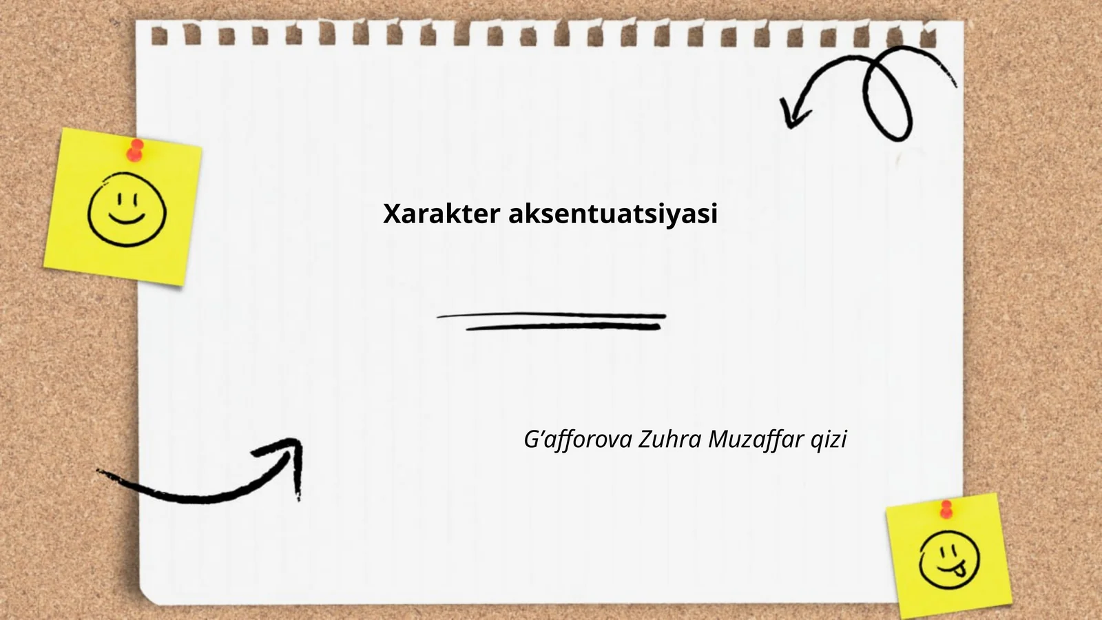 Xarakter aksentuatsiyasi