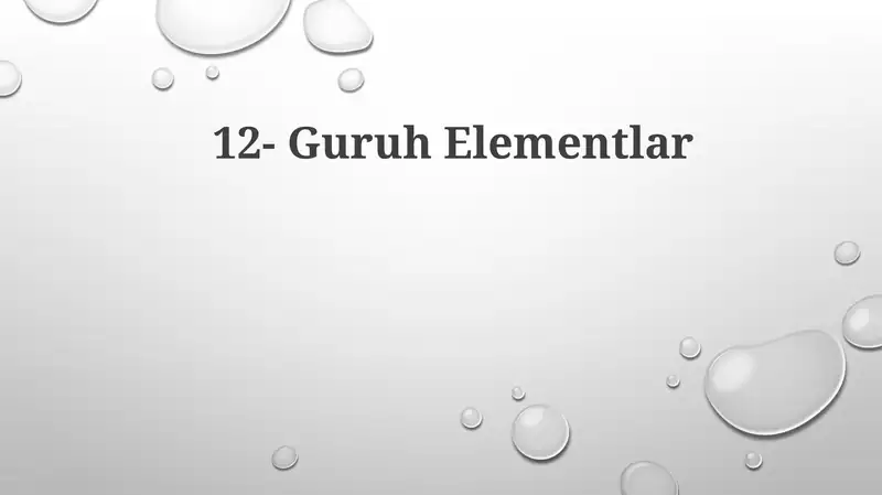 12-GuruhElementlar