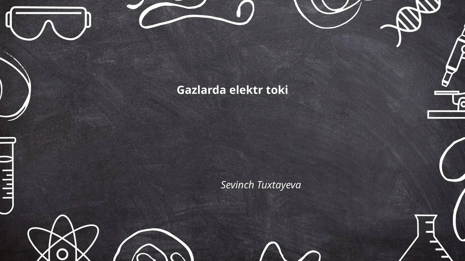 Gazlarda elektr toki