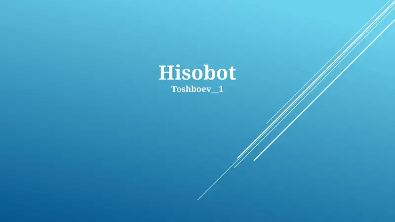Hisobot