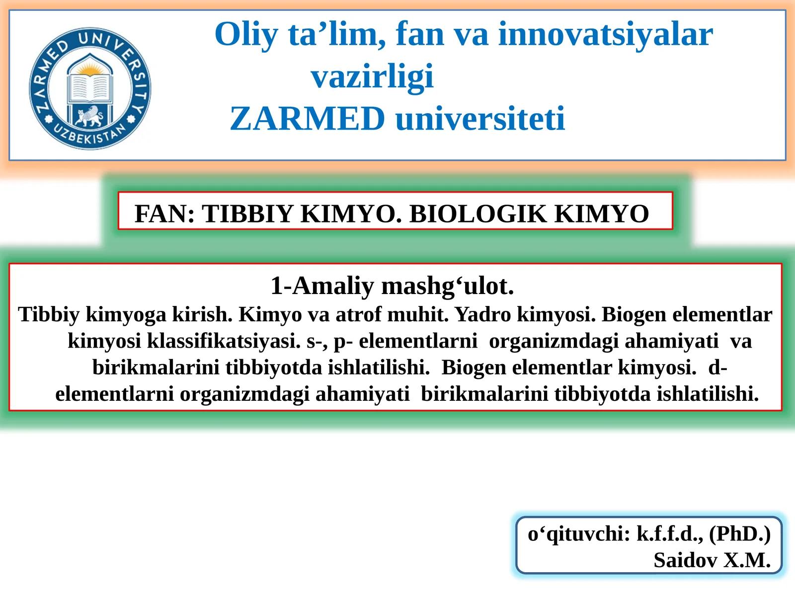Kimyo