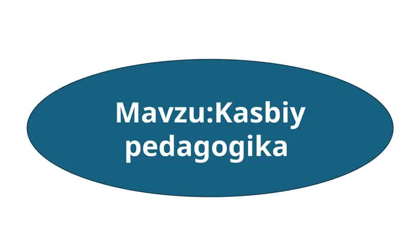 Kasbiypedagogika