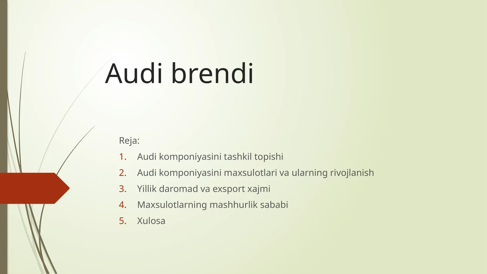Audi brendi