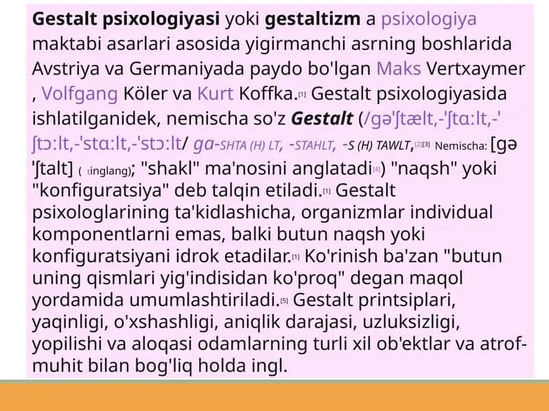 Gestaltpsihologiyasi