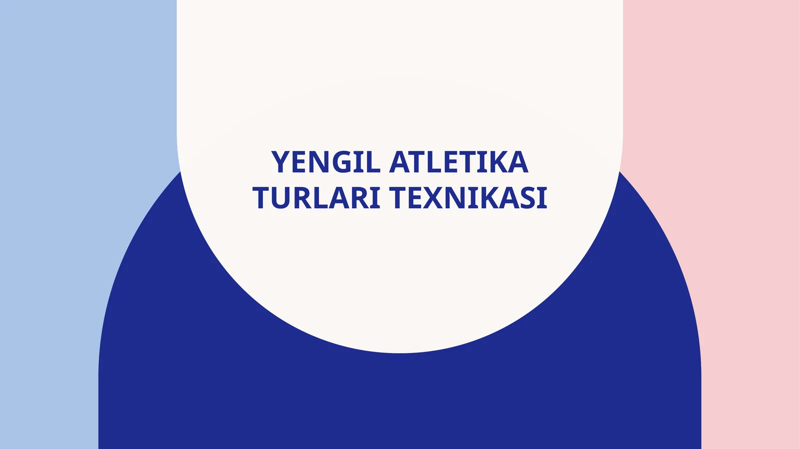 Yengilatletika turari texnikasi