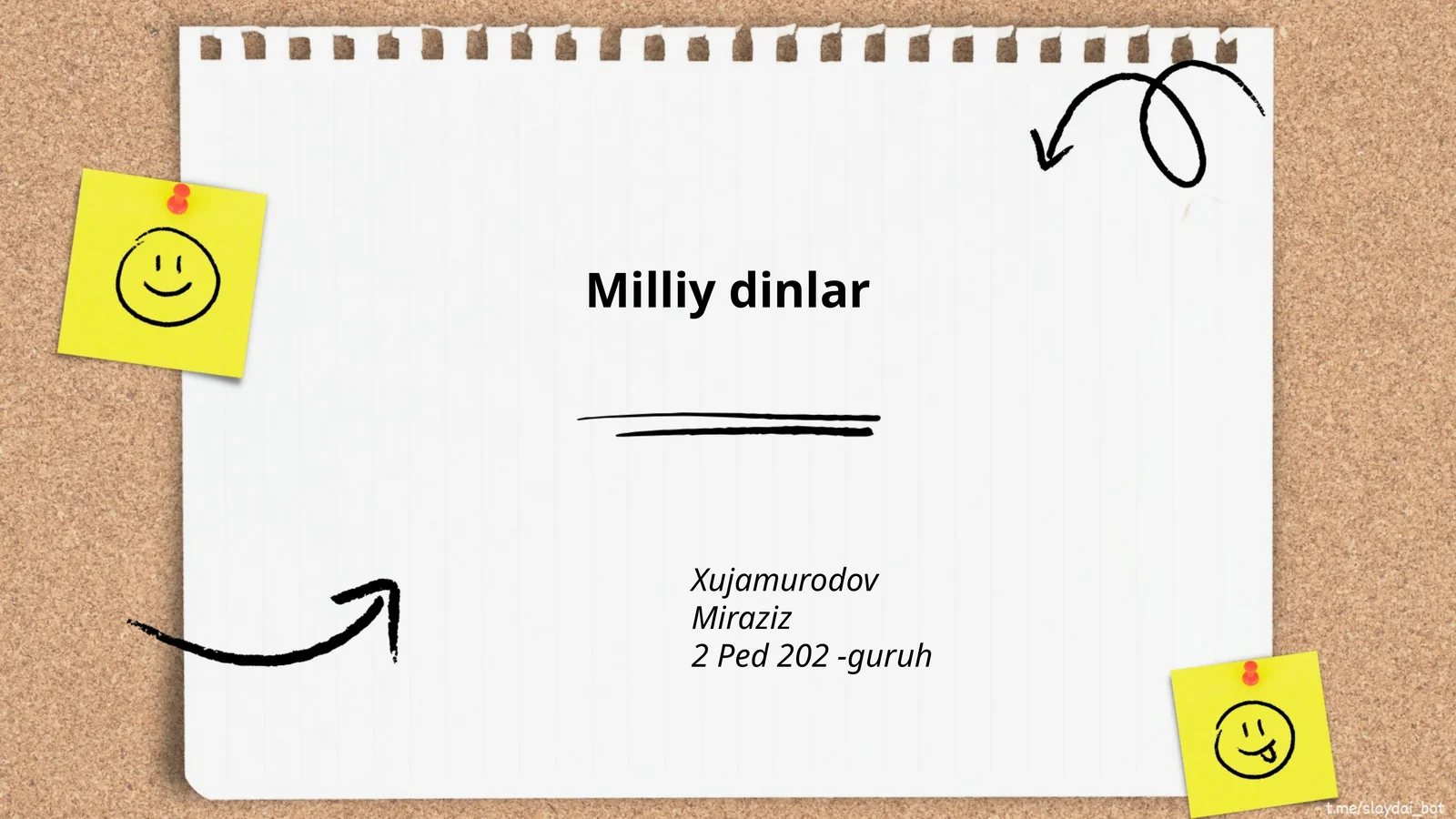Milliy dinlar