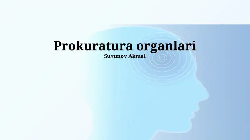 Prokuratura organlari