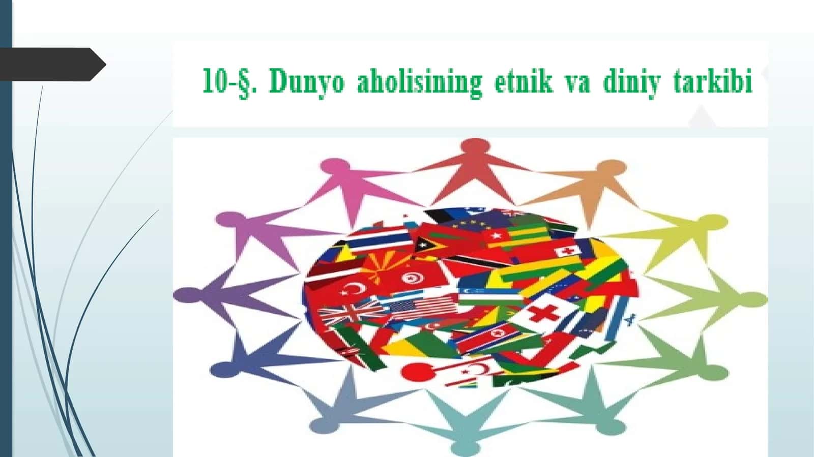DInyo aholisining etnik va diniy tarkibi