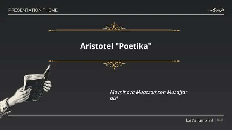 Aristotel "Poetika"