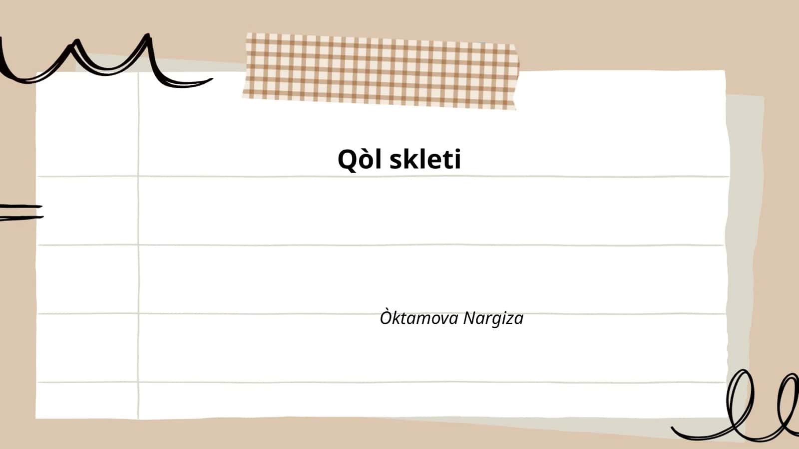 Qòl skleti