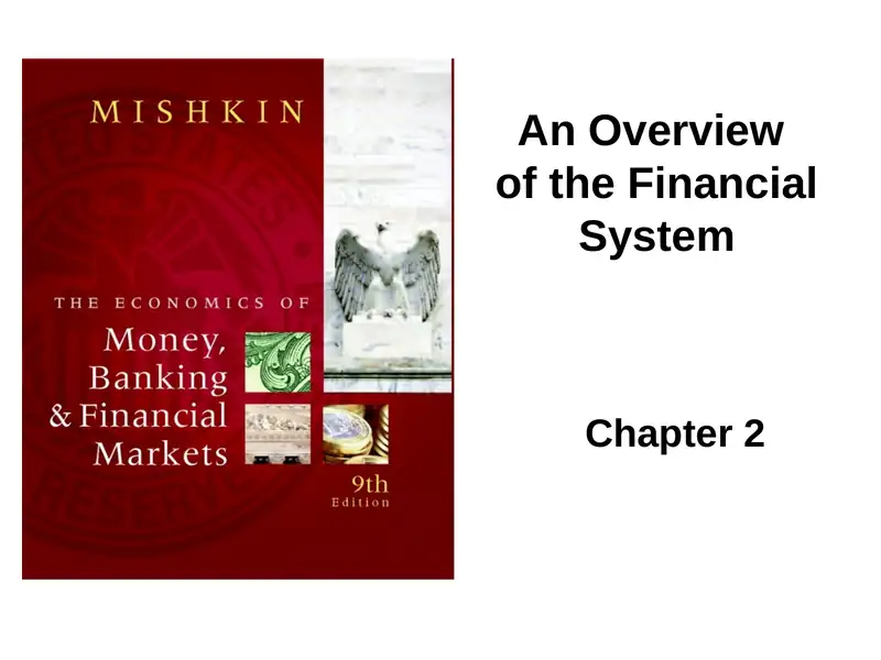 An Overview of the Financial System