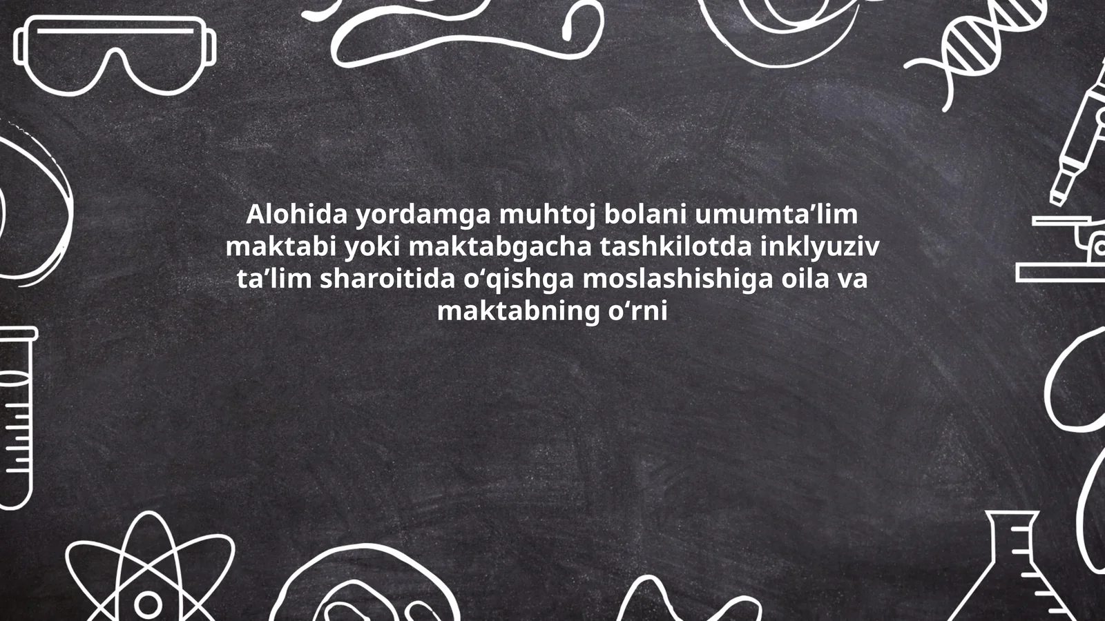 Oilaning inklyuziv ta’limda roli