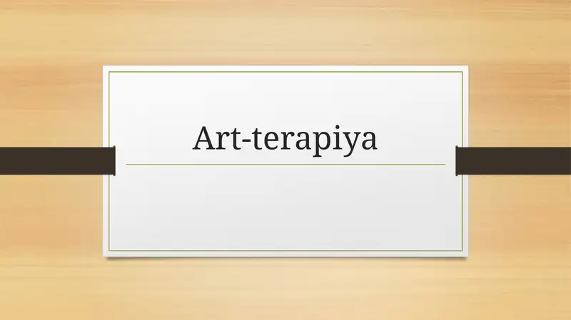 Art-terapiya