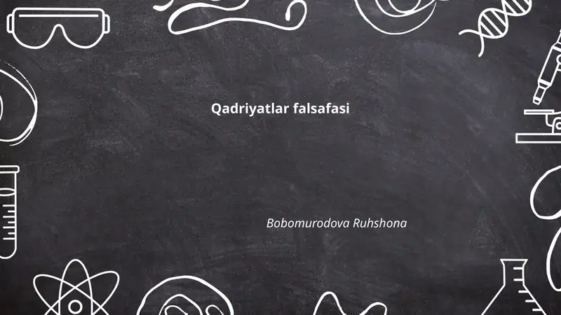Qadriyatlar falsafasi