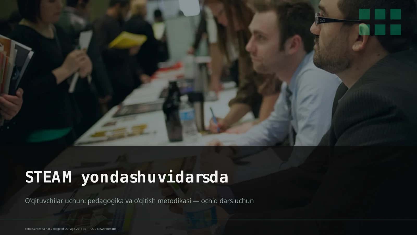 STEAM yondashuvi darsda