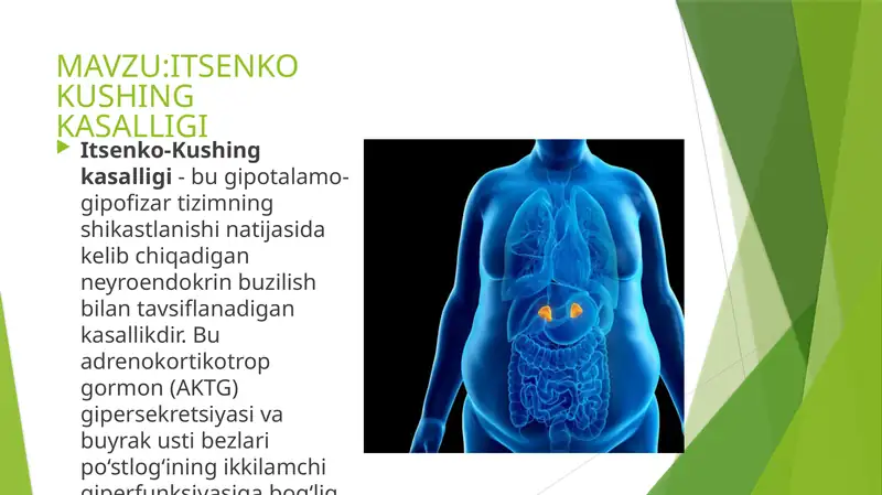 Itsenko Kushing kasalligi