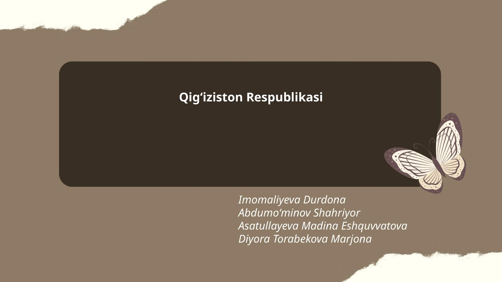 Qigʻiziston Respublikasi