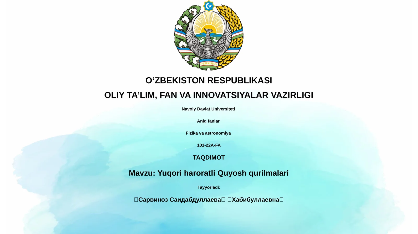 Yuqori haroratli Quyosh qurilmalari
