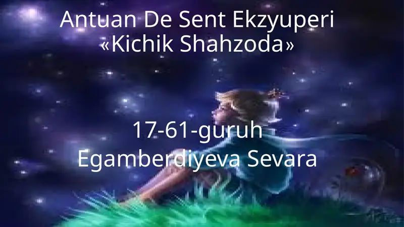 "Kichik Shahzoda"