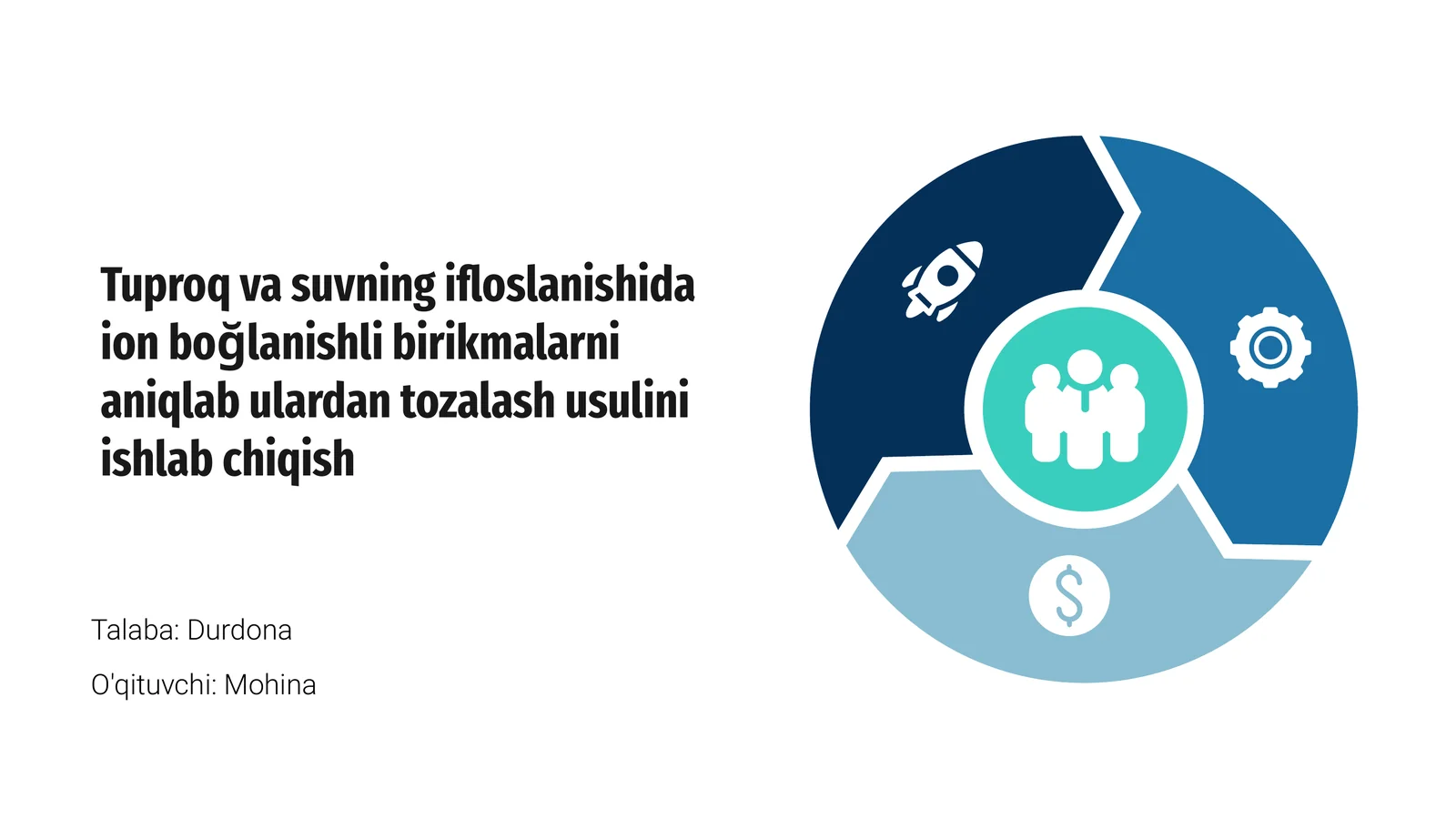 Ion bo'glanishi va uning ifloslanishga ta'siri